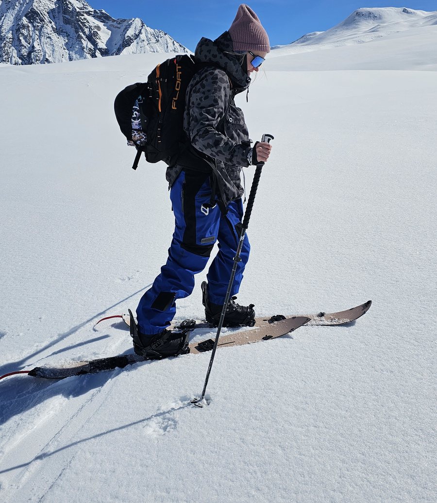 Agnes Aus, co-founder, ski touring